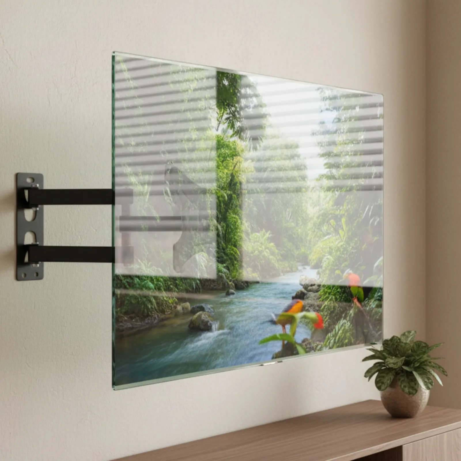 Wall Mount Kit 17" To 42" | Moveable and Adjustable view 4